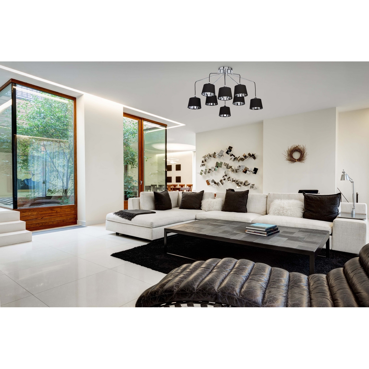 Потолочная люстра лацио черного цвета
Потолочная люстра лацио черного цвета