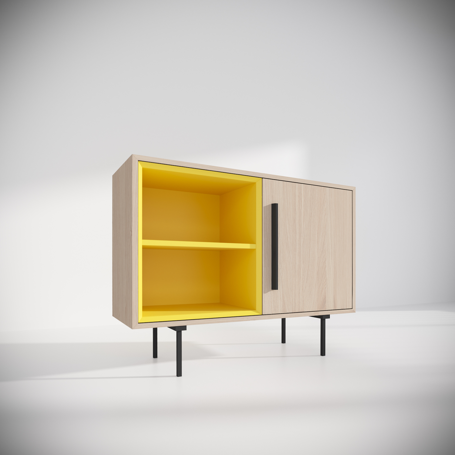 Комод модуль-d с желтой нишей
Комод модуль-d с желтой нишей