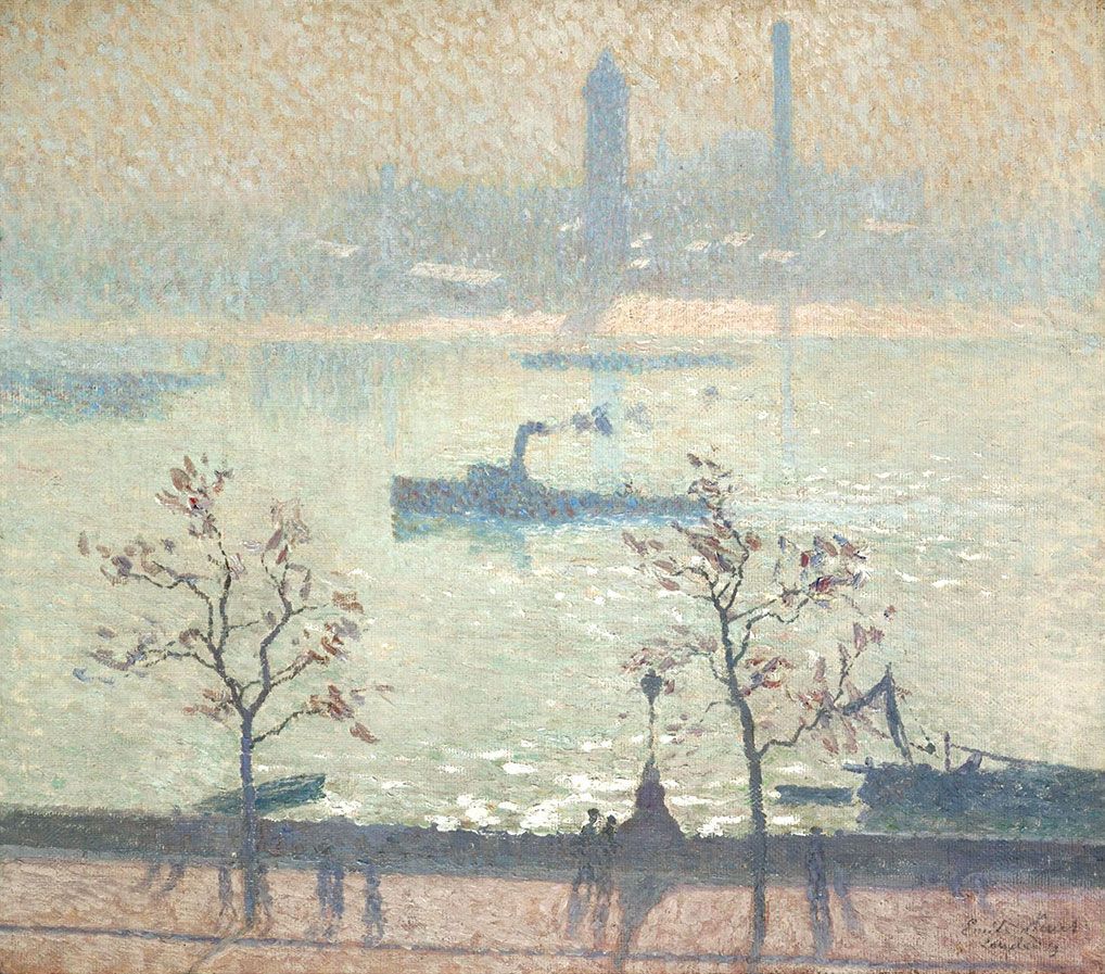 Репродукция картины на холсте View of The Thames From The Embankment 1919 г.
Репродукция картины на холсте View of The Thames From The Embankment 1919 г.