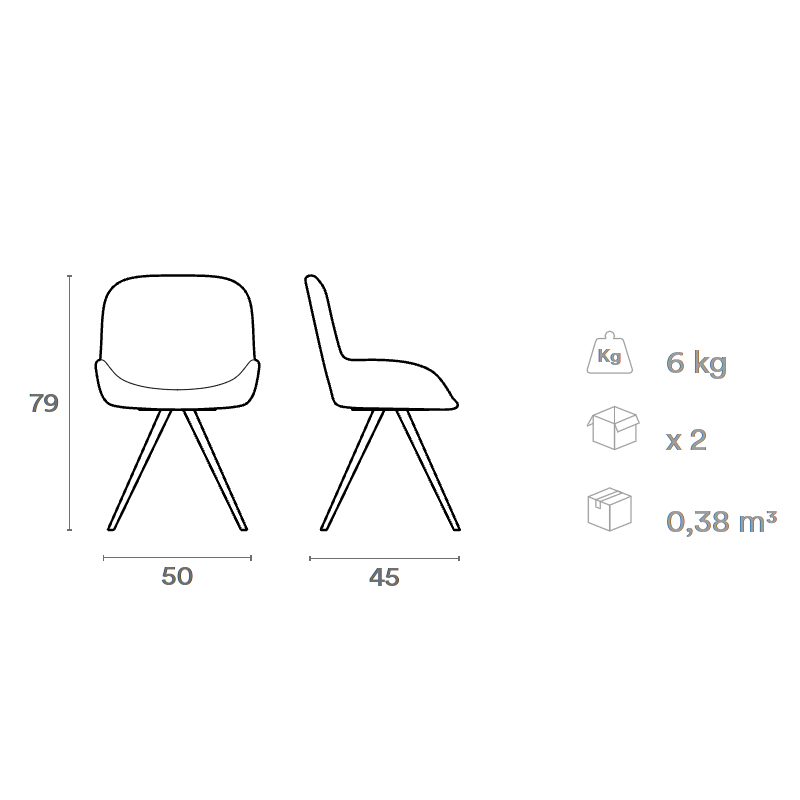 Стул Tiki коричневого цвета
Стул Tiki коричневого цвета