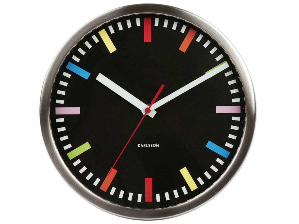 Настенные часы Rainbow из стали
Настенные часы Rainbow из стали