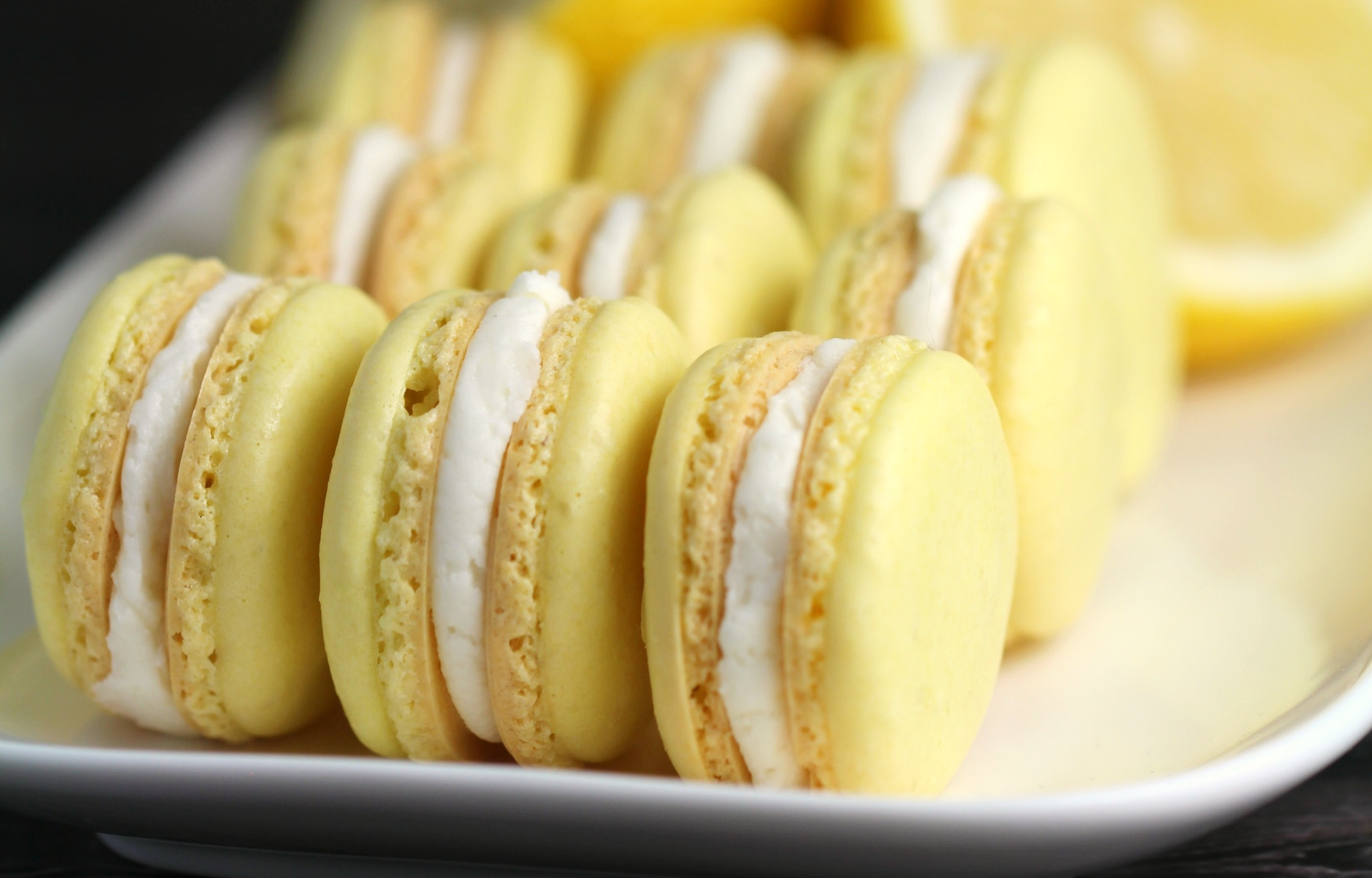 Лимонно-лаймовые макарон / Macaron citron et citron vert | VictoriaCooking