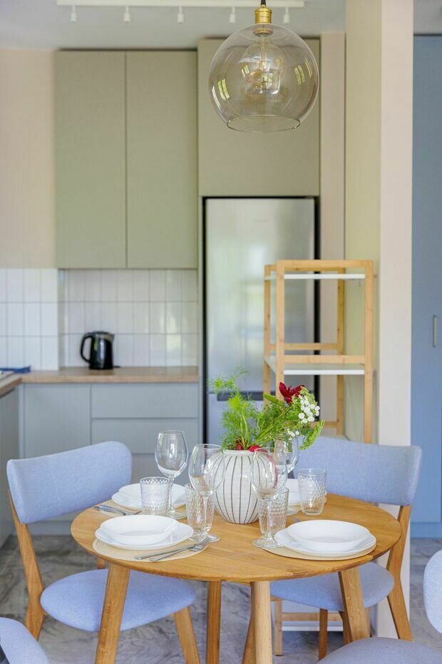 Фотография: Кухня и столовая в стиле Скандинавский, Современный,  – фото на INMYROOM