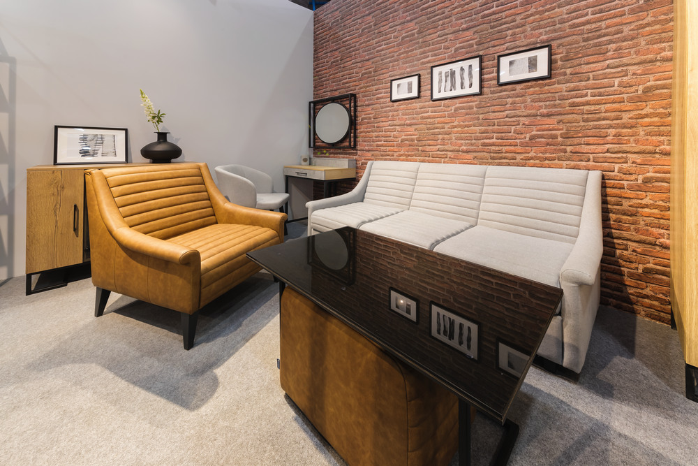 

Диван раскладной Loft стоун серого цвета