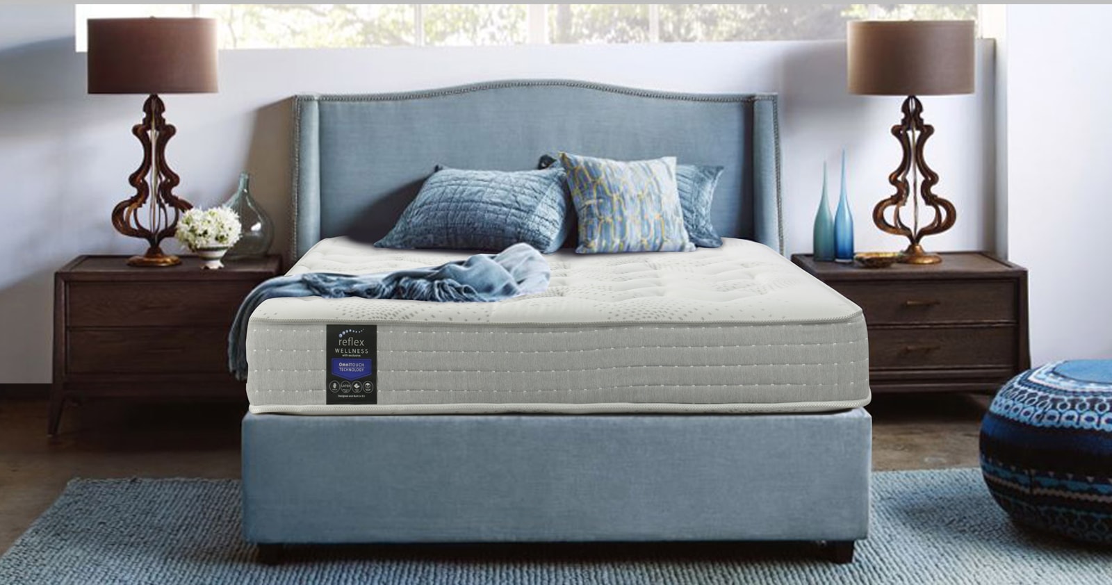 

Матрас Wellness Pro 1000t 200х180 с пружинами Multiplextm