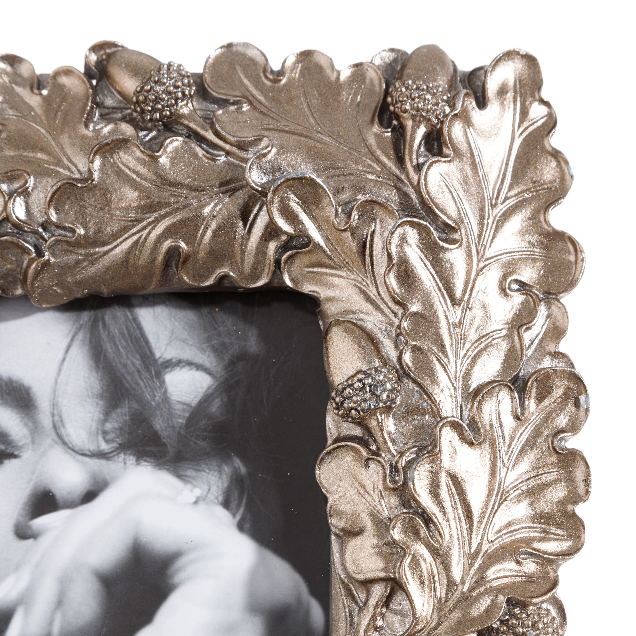 

Фоторамка серебряного цвета 10x15