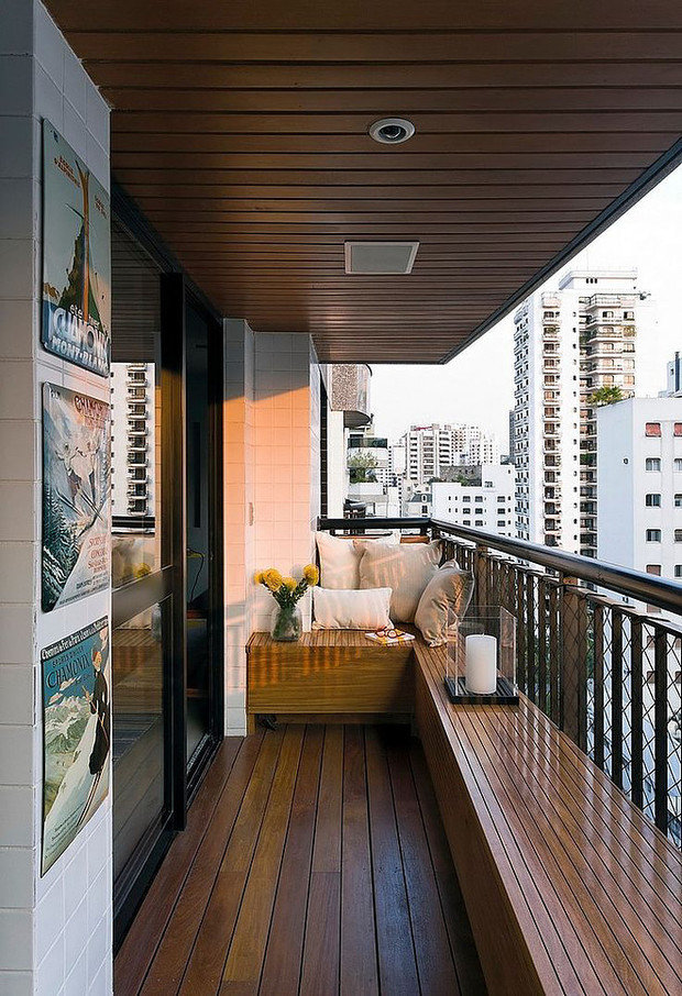 Фотография: Балкон в стиле Эко – фото на INMYROOM