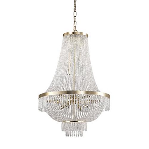 

Подвесная люстра Ideal Lux Augustus Oro с плафоном из хрусталя