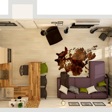 Фото из портфолио Квартира-студия в новостройке – фотографии дизайна интерьеров на INMYROOM