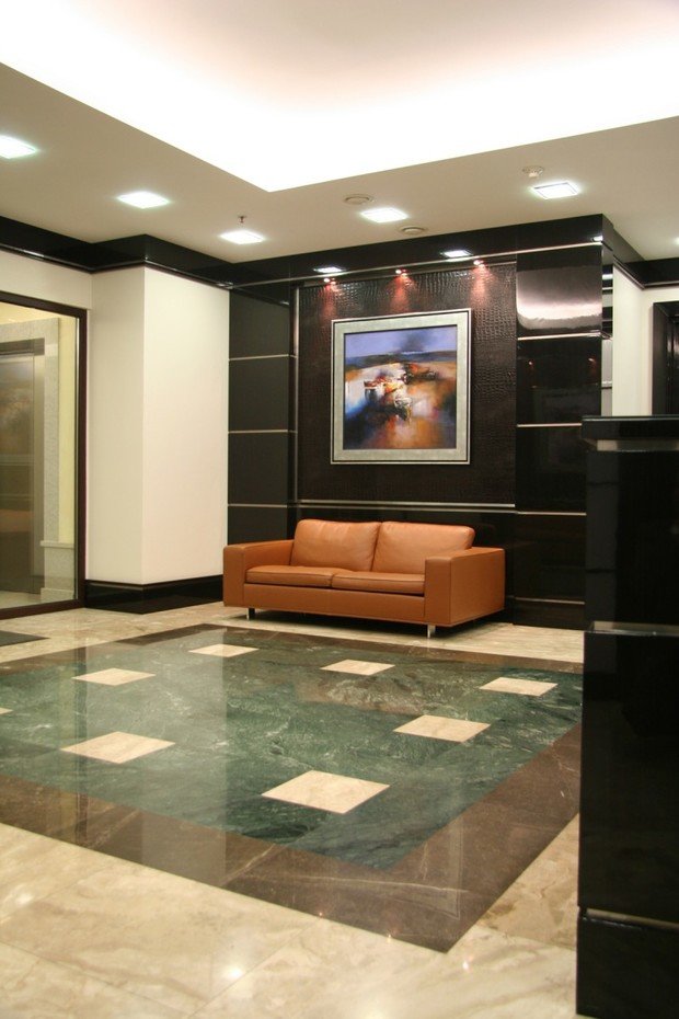Фото из портфолио Офисные помещения в Балгуч-Плаза – фотографии дизайна интерьеров на INMYROOM
