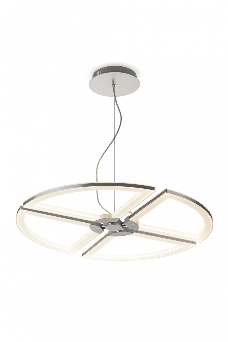 

Подвесной светодиодный светильник Idlamp Eleanor Led White Chrome