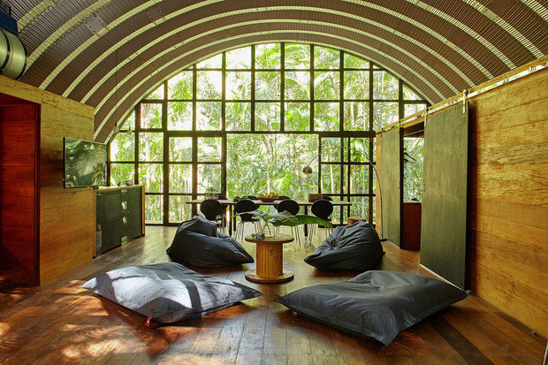 Фото из портфолио  Модульный дом для творчества и отдыха – фотографии дизайна интерьеров на INMYROOM
