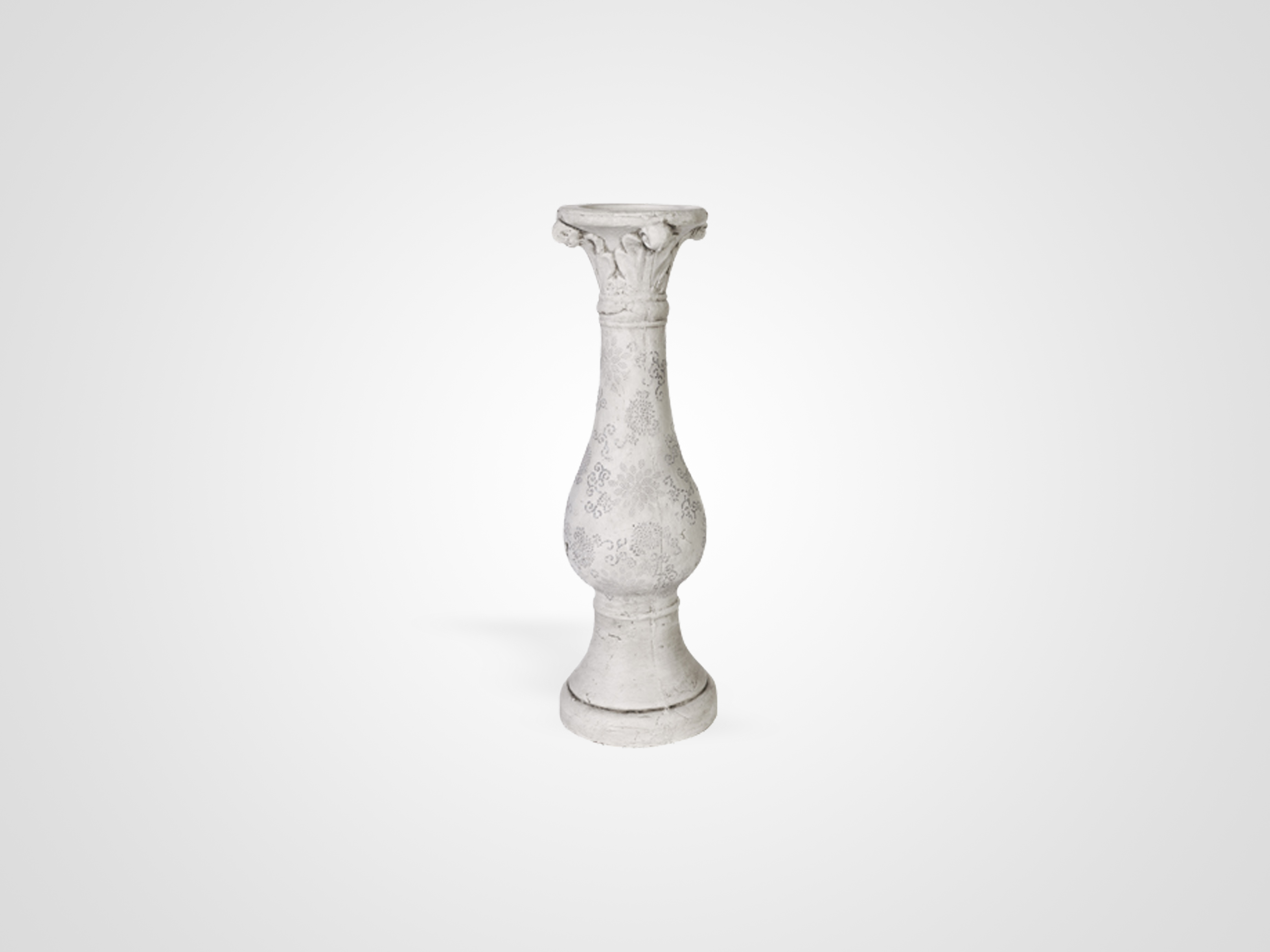 

Подсвечник из цемента