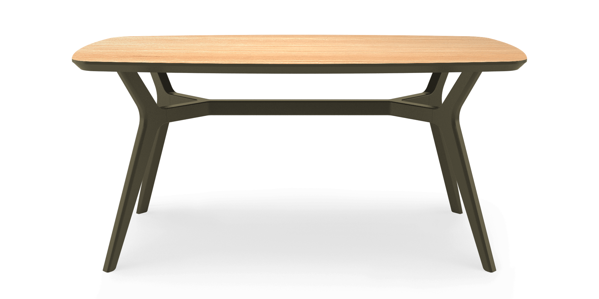 

Стол Johann Oak Green 160 дуб