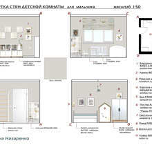 Фото из портфолио Проект декорирования трехкомнатной квартиры – фотографии дизайна интерьеров на INMYROOM