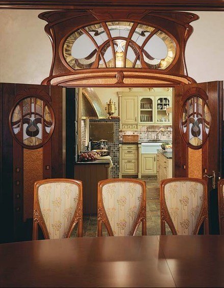 Фотография: Кухня и столовая в стиле Классический, Эклектика, Дом, Дизайн интерьера, Ар-нуво – фото на INMYROOM