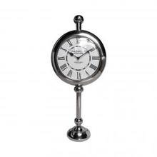 Часы NICKEL CLOCK ON PEDESTAL Часы NICKEL CLOCK ON PEDESTAL