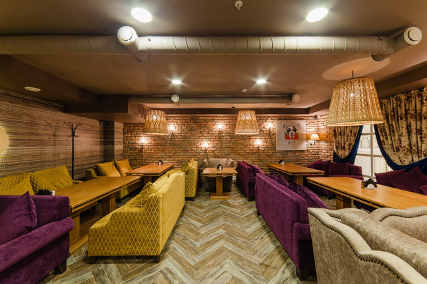 Фото из портфолио Ресторан «ДОНАЛЬД» в стиле прованс+лаундж лофт – фотографии дизайна интерьеров на INMYROOM