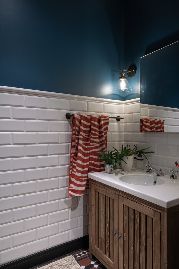 Фотография: Ванная в стиле Прованс и Кантри, Перепланировка, сантехника для ванной комнаты, AMPM – фото на INMYROOM