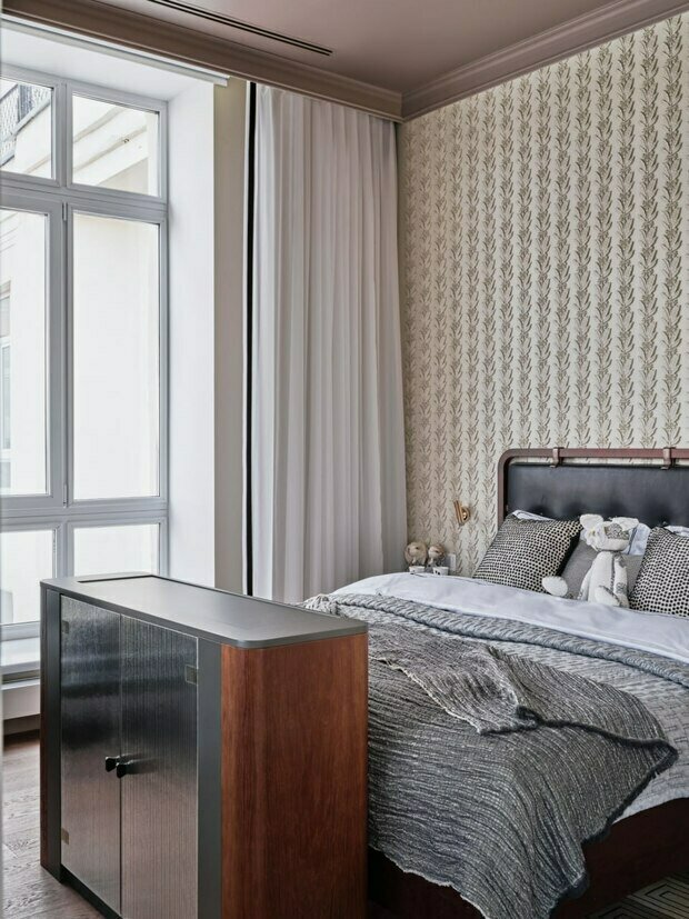 Фотография: Спальня в стиле Современный, Квартира, Проект недели, Москва, 2 комнаты, 40-60 метров – фото на INMYROOM