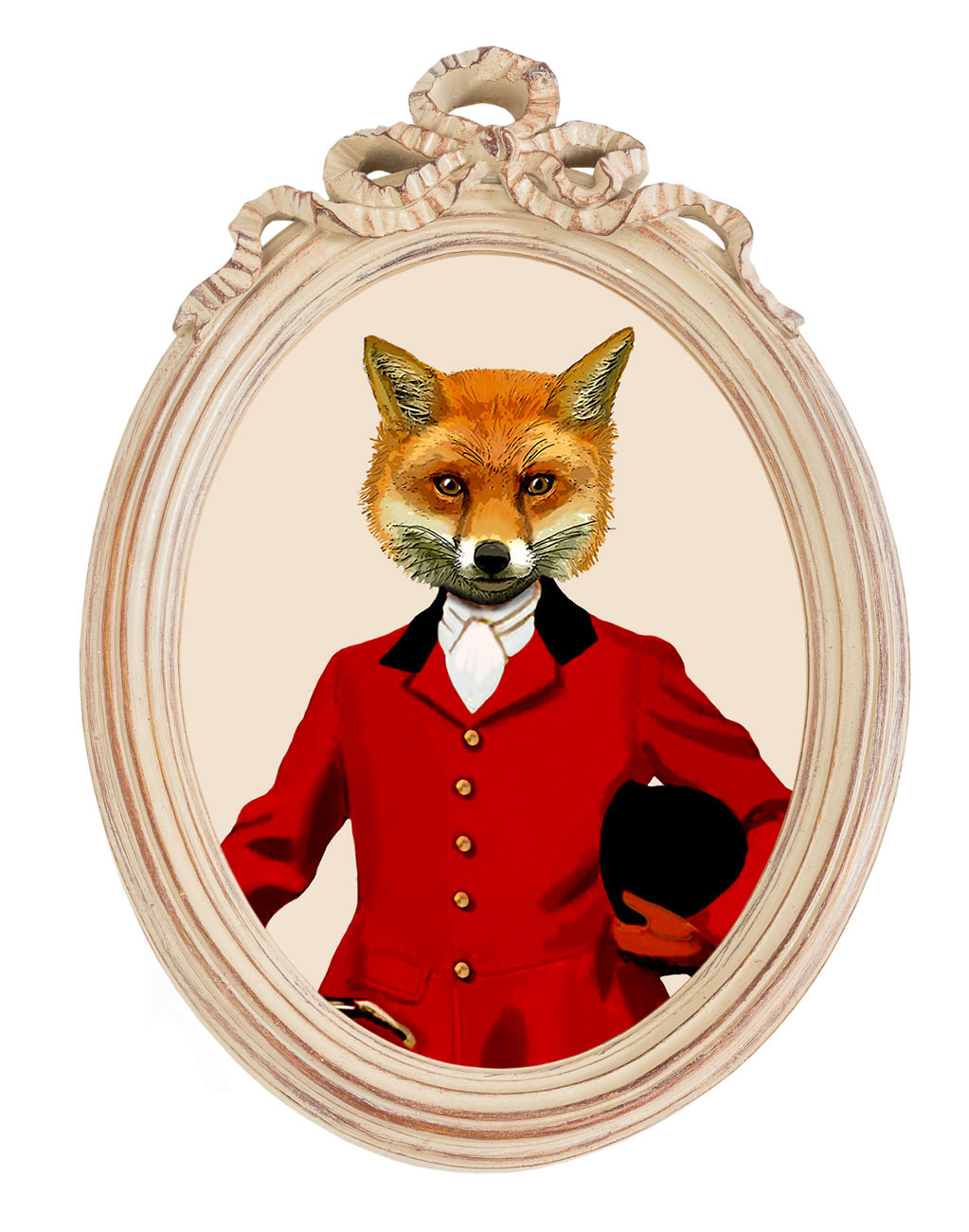 

Репродукция гравюры мистер лис в раме бернадетт