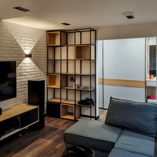 Фото из портфолио Дизайн квартиры в современном стиле с элементами лофт стиля – фотографии дизайна интерьеров на INMYROOM