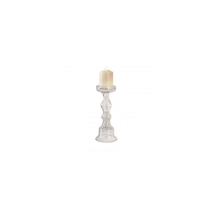Подсвечник CLEAR GLASS CANDLE HOLDER - L Подсвечник CLEAR GLASS CANDLE HOLDER - L