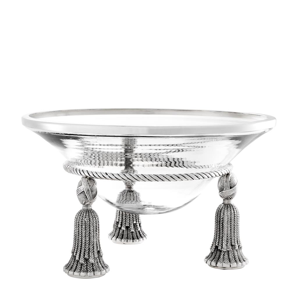 

Чаша Bowl Tassel из металла и стекла
