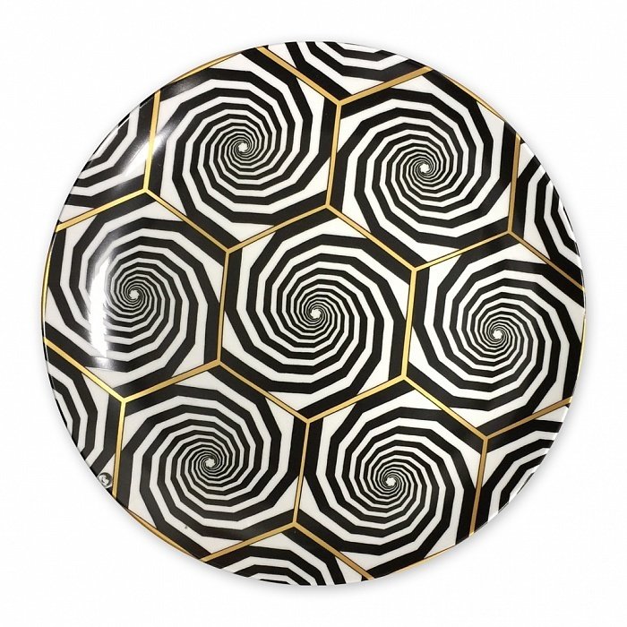 Блюдо mateo "Golden geometry" Блюдо mateo "Golden geometry"
