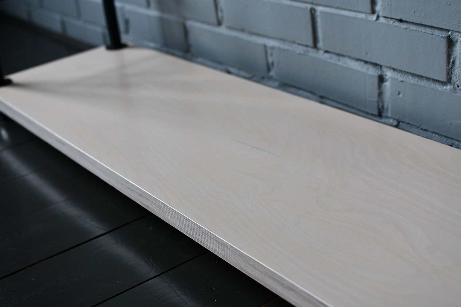 

Напольная вешалка Loft Ply на колесиках с двумя полками