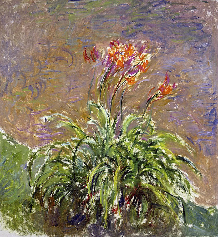 

Репродукция картины на холсте Hemerocallis 1914 г.
