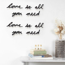 Надпись декоративная Umbra love is all you need Надпись декоративная Umbra love is all you need