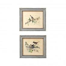 Декор для стен Wood Framed Wall Plaque with Bird Декор для стен Wood Framed Wall Plaque with Bird
