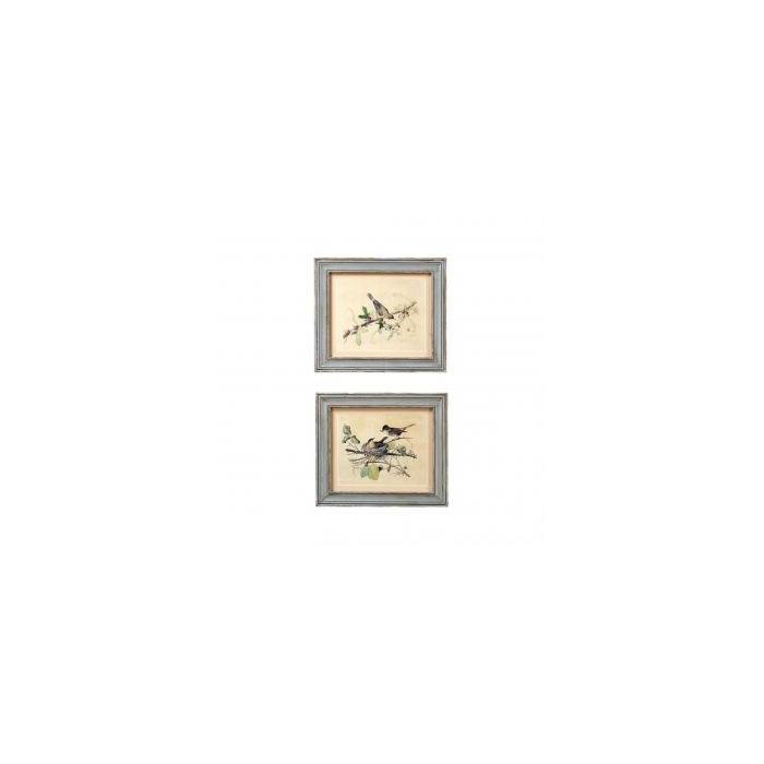 Декор для стен Wood Framed Wall Plaque with Bird Декор для стен Wood Framed Wall Plaque with Bird
