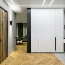 Фото из портфолио Дизайн проект квартиры 86 кв.м. – фотографии дизайна интерьеров на INMYROOM