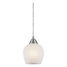 Светильник (Люстра) Satin Nickel / White Mosaic Светильник (Люстра) Satin Nickel / White Mosaic