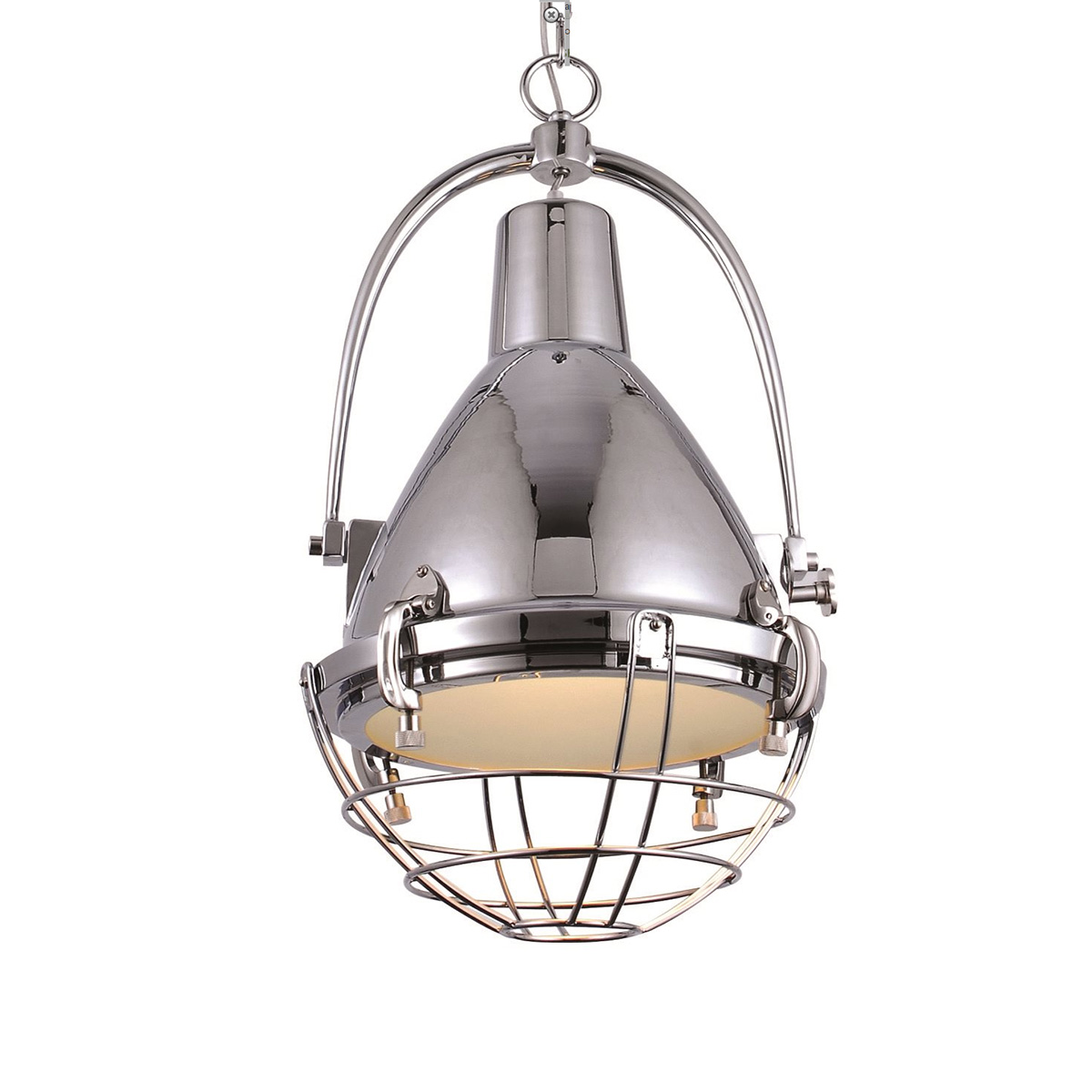 

Подвесной светильник Delight Collection из металла стального цвета