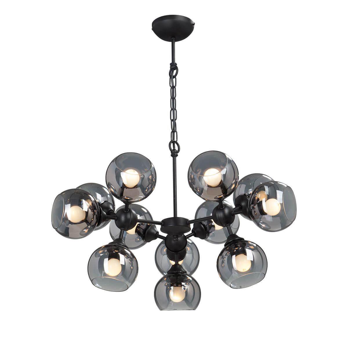 

Подвесная люстра с плафонами из стекла