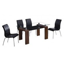 Обеденная группа Eleganza Verona Black Обеденная группа Eleganza Verona Black