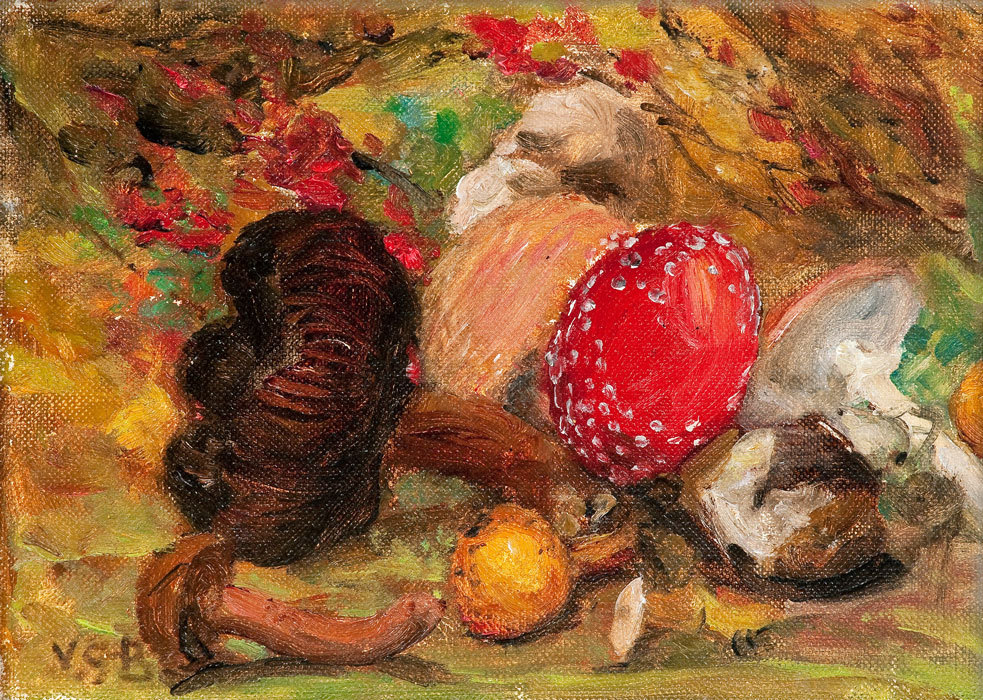 

Репродукция картины на холсте Still Life With Mushrooms