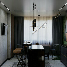 Фото из портфолио Дизайн-проект квартиры со свободной планировкой в ЖК "Green Дом" – фотографии дизайна интерьеров на INMYROOM