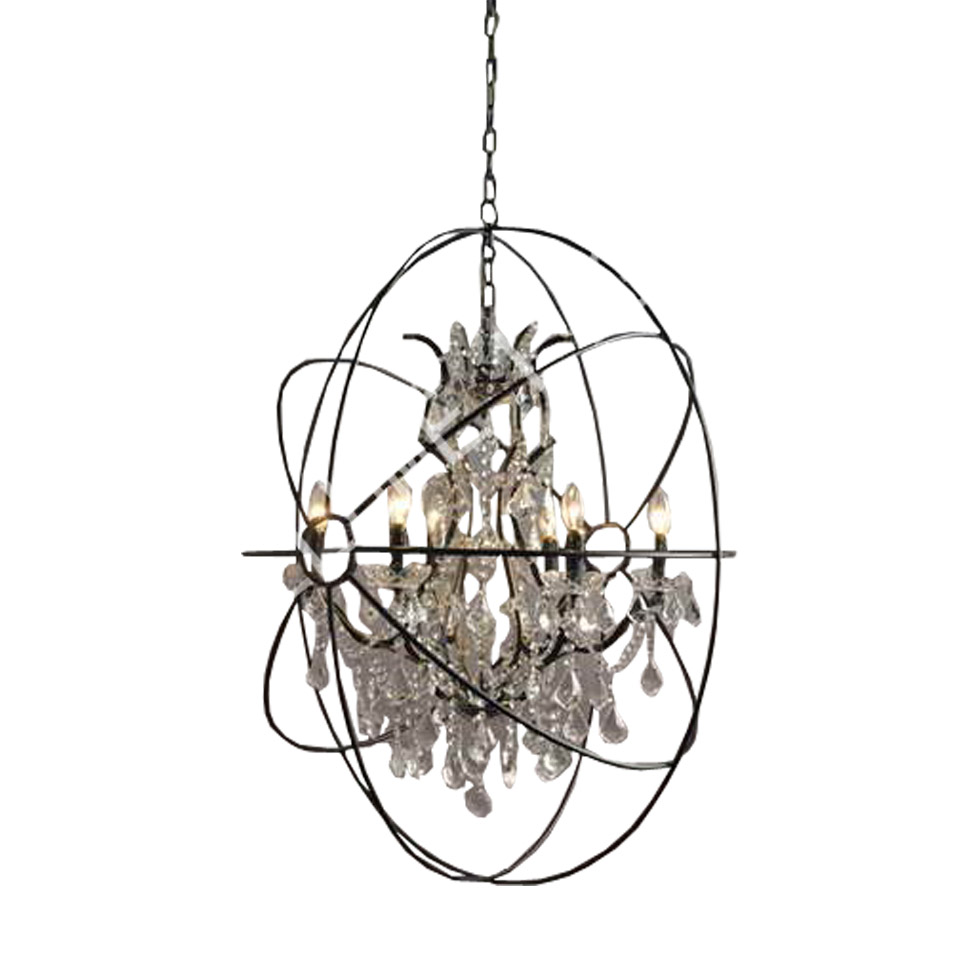

Подвесная люстра Iron Oval Chandelier