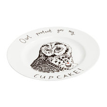 Тарелка Owl protect You My Cup Cake Тарелка Owl protect You My Cup Cake