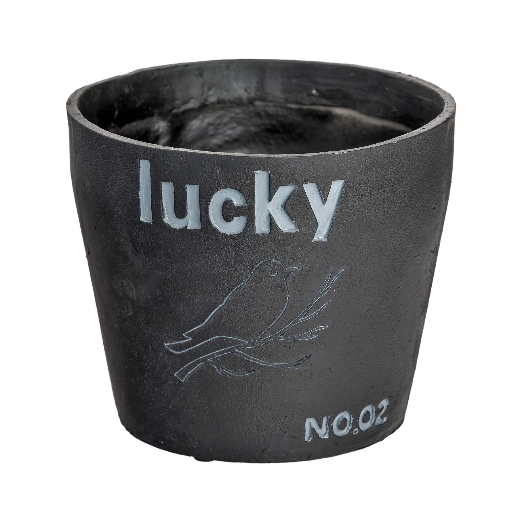 

Цветочный горшок Lucky чёрный