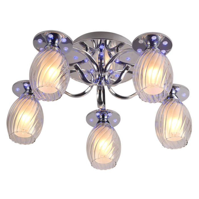 Потолочная люстра с пультом ДУ IDLamp "Elnora" Потолочная люстра с пультом ДУ IDLamp "Elnora"