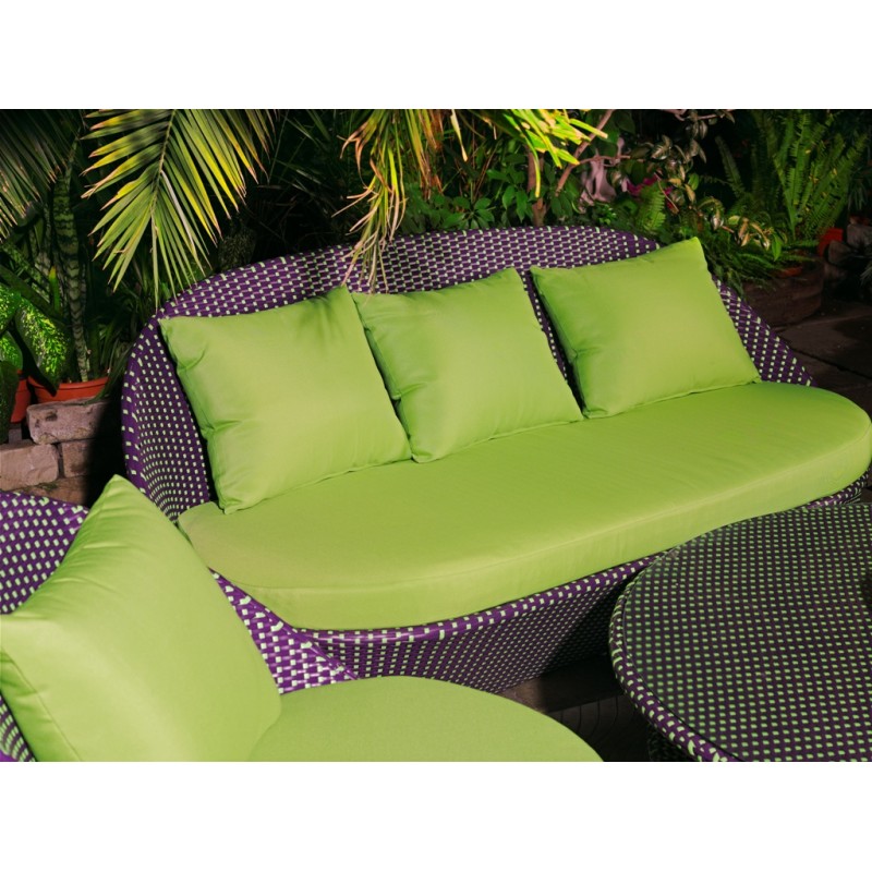 

Диван ландыши с подушками фисташкового цвета