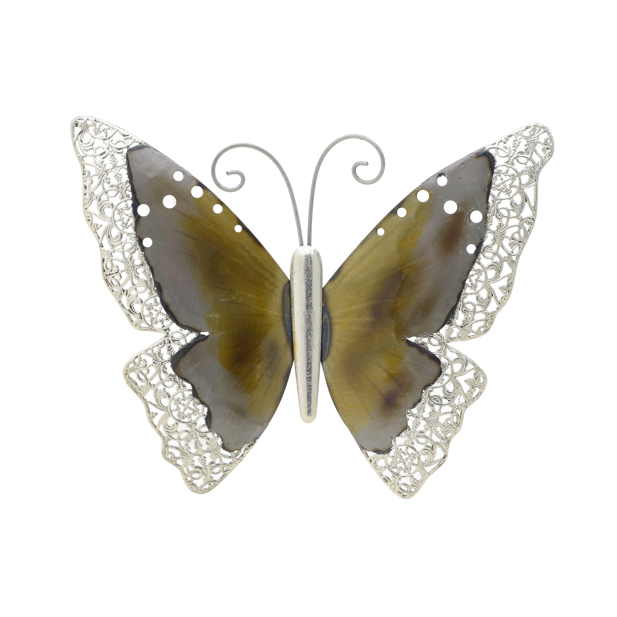 

Декор настенный бабочка из металла