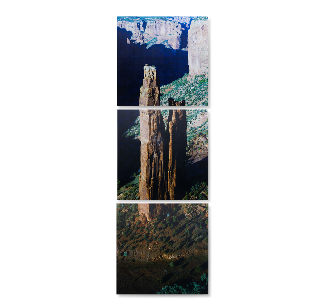 

Картина Red Canyon из трех частей