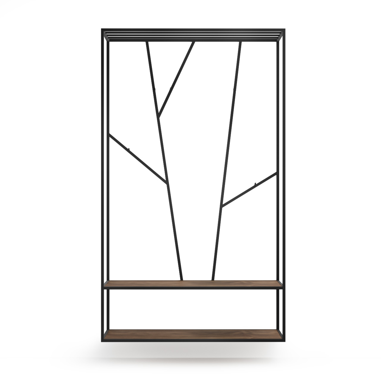 

Вешалка Hallra Forest Black американский орех