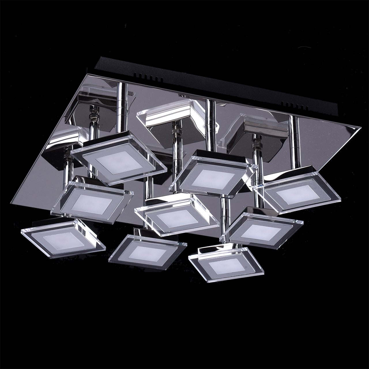 

Потолочная люстра граффити с зеркальной поверхностью